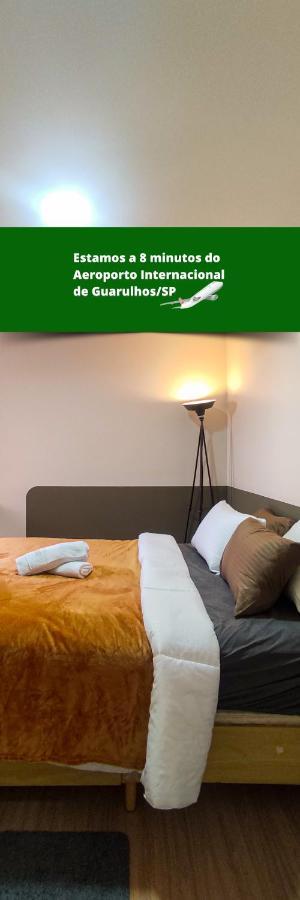 Quarto Em Apartamento Proximo Ao Aeroporto De Guarulhos Gru Exteriör bild