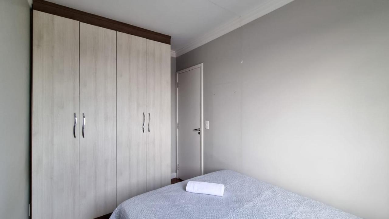 Quarto Em Apartamento Proximo Ao Aeroporto De Guarulhos Gru Rum bild