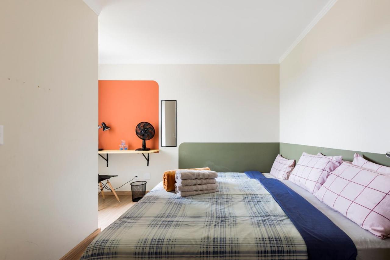 Quarto Em Apartamento Proximo Ao Aeroporto De Guarulhos Gru Exteriör bild